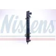 NISSENS 606555 - Radiateur, refroidissement du moteur