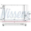NISSENS 60772 - Radiateur, refroidissement du moteur