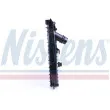 NISSENS 60832 - Radiateur, refroidissement du moteur