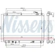 NISSENS 64659 - Radiateur, refroidissement du moteur