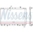 NISSENS 647681 - Radiateur, refroidissement du moteur