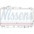 NISSENS 66604 - Radiateur, refroidissement du moteur