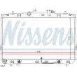 NISSENS 67489 - Radiateur, refroidissement du moteur