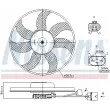 NISSENS 850021 - Ventilateur, refroidissement du moteur