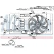 NISSENS 85124 - Ventilateur, refroidissement du moteur
