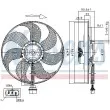 NISSENS 85544 - Ventilateur, refroidissement du moteur