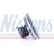 NISSENS 86166 - Embrayage, ventilateur de radiateur