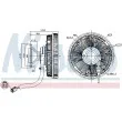 NISSENS 86166 - Embrayage, ventilateur de radiateur