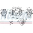 NISSENS 890263 - Compresseur, climatisation