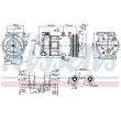 NISSENS 89348 - Compresseur, climatisation