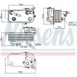 NISSENS 90736 - Radiateur d'huile de boîte automatique