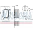 NISSENS 90911 - Radiateur d'huile