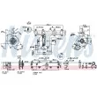 NISSENS 93032 - Turbocompresseur, suralimentation