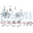 NISSENS 93222 - Turbocompresseur, suralimentation