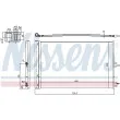 NISSENS 940660 - Condenseur, climatisation