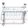 NISSENS 96619 - Intercooler, échangeur