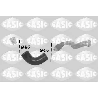 Gaine de suralimentation SASIC OEM 4417712