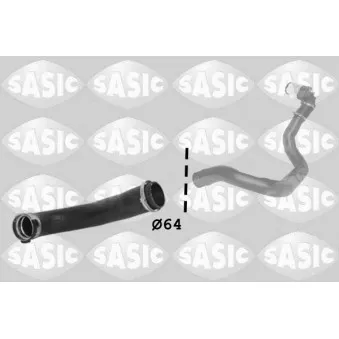 Gaine de suralimentation SASIC OEM 8200730589