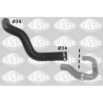 Gaine de suralimentation SASIC OEM 55703078
