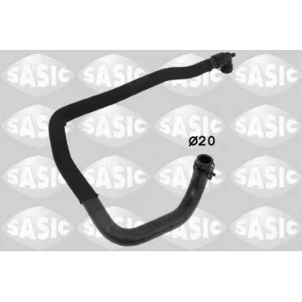 Durite de radiateur SASIC 3400235 pour CITROEN JUMPY 1.6 HDI 90 - 90cv