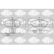 SASIC 6216049 - Jeu de 4 plaquettes de frein avant