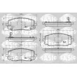 SASIC 6216094 - Jeu de 4 plaquettes de frein avant