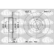 SASIC 9004400J - Jeu de 2 disques de frein avant