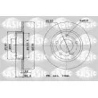 SASIC 9004841J - Jeu de 2 disques de frein arrière