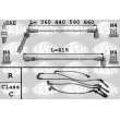 SASIC 9286080 - Kit de câbles d'allumage