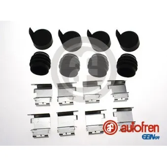 Kit d'accessoires, plaquette de frein à disque AUTOFREN SEINSA D43047A