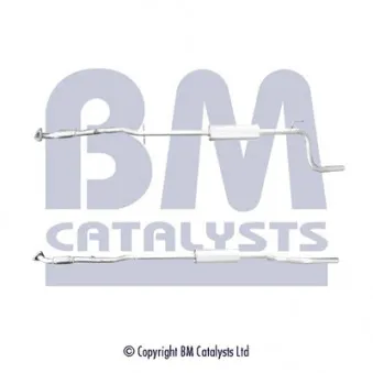 BM CATALYSTS BM50965 - Tuyau d'échappement