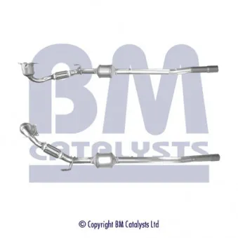 Catalyseur BM CATALYSTS BM92081H pour AUDI A3 2.0 TFSI - 200cv