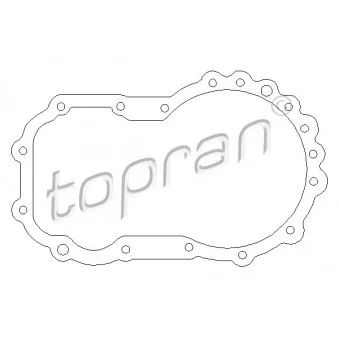 Joint d'étanchéité, boîte de vitesse manuelle TOPRAN [100 077]