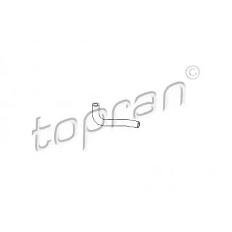 TOPRAN 100 717 - Durite de radiateur