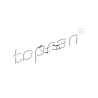 Durite de radiateur TOPRAN 100 841