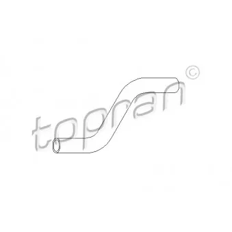 TOPRAN 102 713 - Durite de radiateur