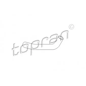 TOPRAN 102 714 - Durite de radiateur