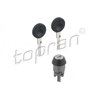 TOPRAN 102 926 - Cylindre de fermeture, serrure de contact d'allumage