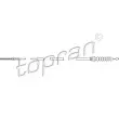 TOPRAN 103 063 - Tirette à câble, frein de stationnement