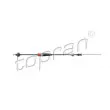 TOPRAN 103 145 - Tirette à câble, commande d'embrayage