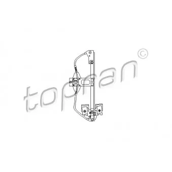 TOPRAN 103 157 - Lève-vitre arrière droit