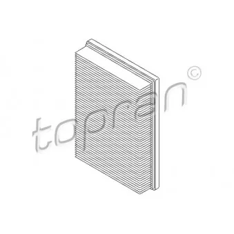 TOPRAN 103 176 - Filtre à air