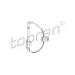 TOPRAN 103 593 - Lève-vitre arrière gauche