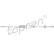 TOPRAN 104 093 - Tirette à câble, commande d'embrayage