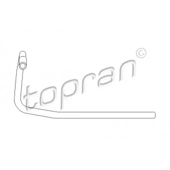 Durite de radiateur TOPRAN [104 132]