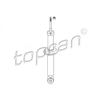 TOPRAN 104 160 - Jeu de 2 amortisseurs arrière