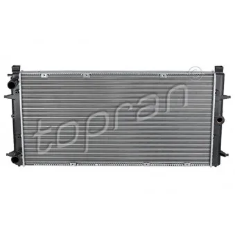 Radiateur, refroidissement du moteur TOPRAN 105 746 pour VOLKSWAGEN TRANSPORTER - COMBI 1.9 D - 61cv