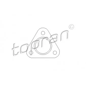 TOPRAN 107 207 - Joint d'étanchéité, tuyau d'échappement