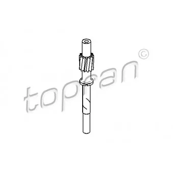 Câble flexible de commande de compteur TOPRAN [107 398]