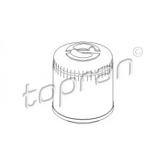 TOPRAN 107 506 - Filtre à huile